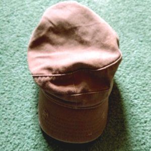 Brown Distressed Cap